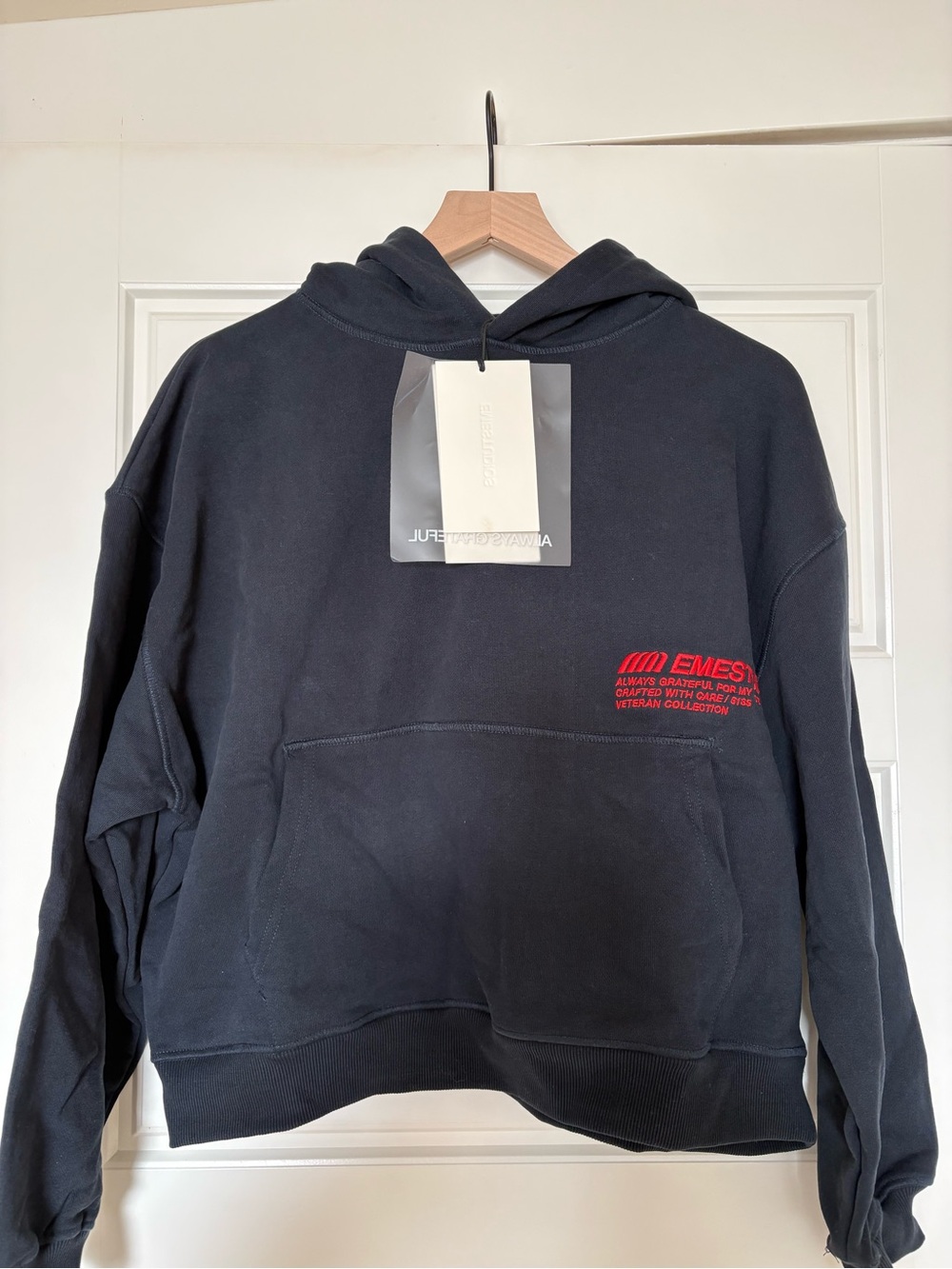 Emestudios Roots Navy Oversized Hoodie
